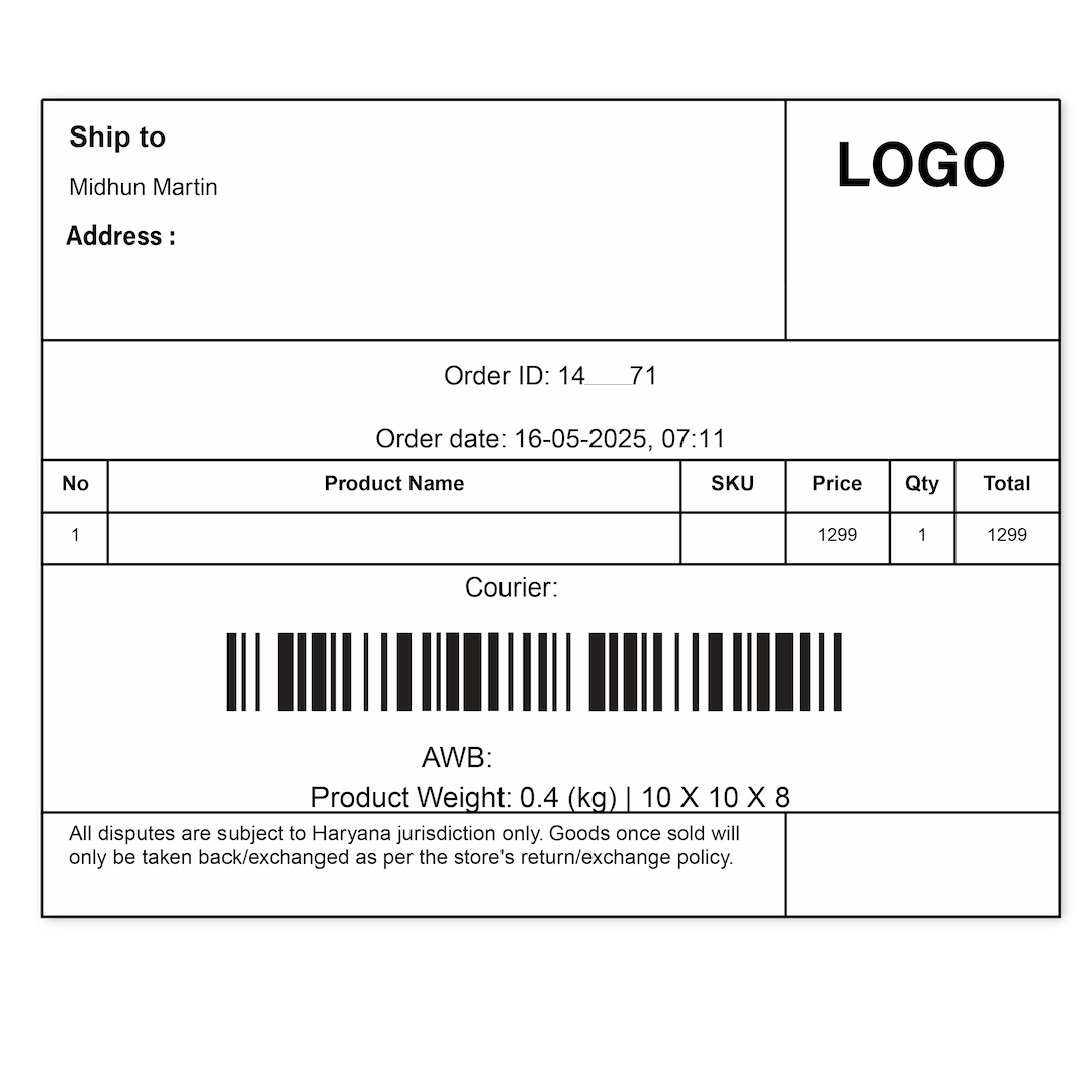 Shipping Label Maker